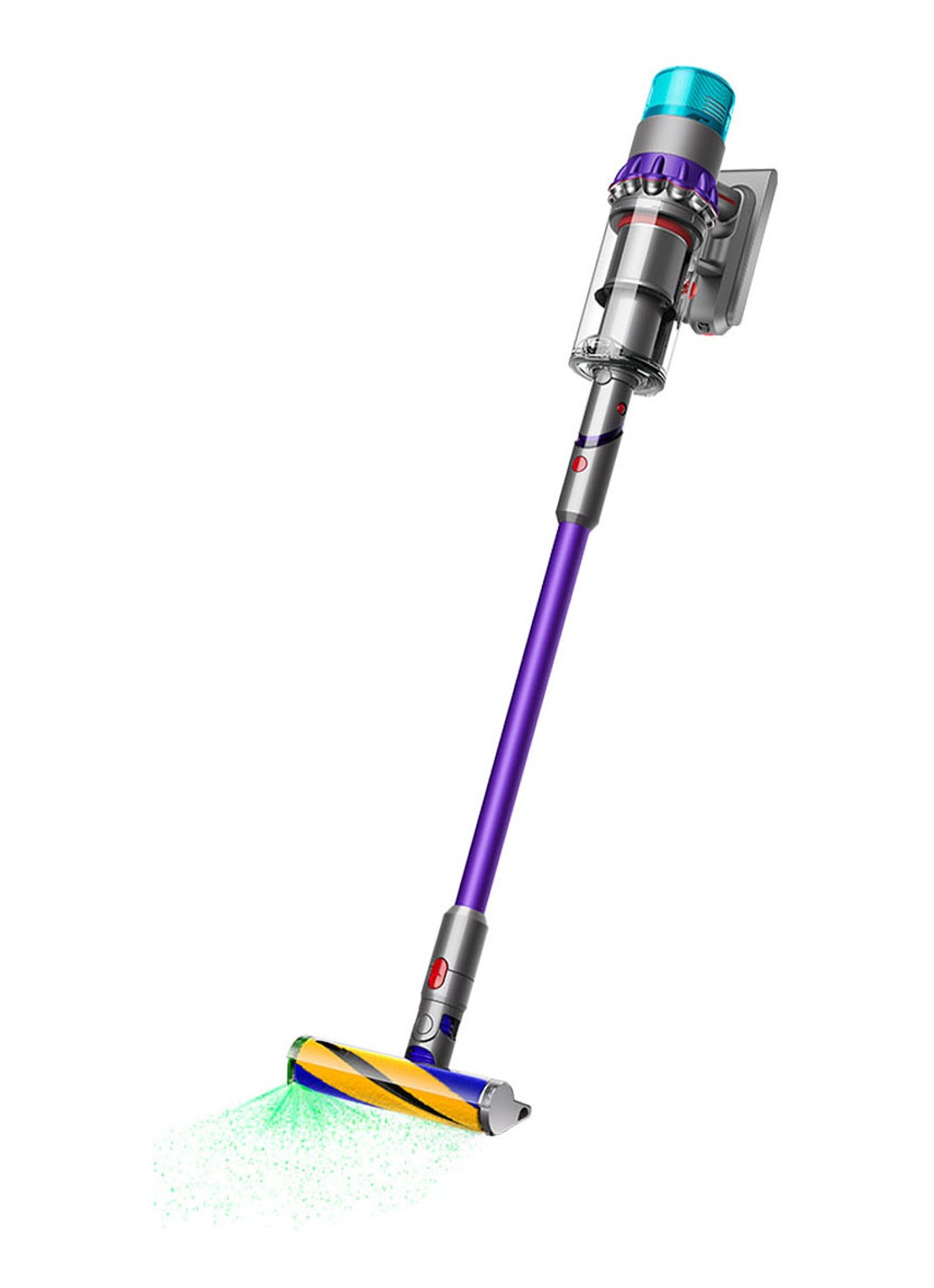 Dyson Gen5 Detect Absolute steelstofzuiger 127,6 cm - paars - voorkant 2 paars