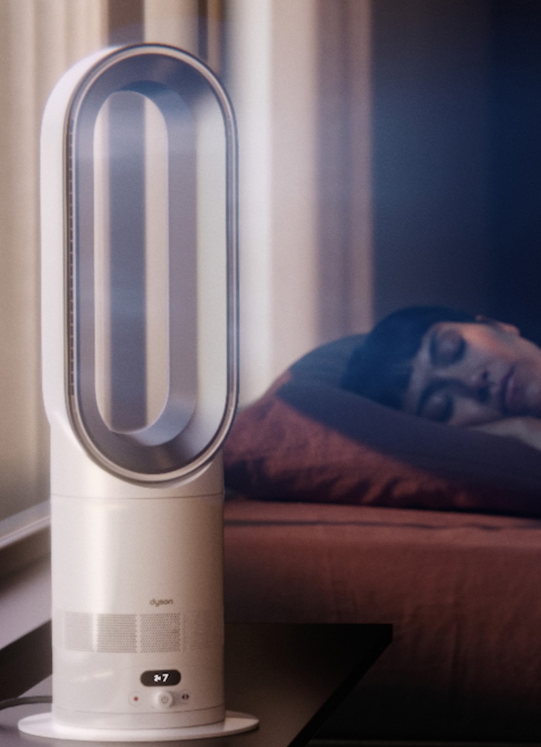 Dyson Hot+Cool™ HF1 R ventilatorverwarming - detail 3 zilver