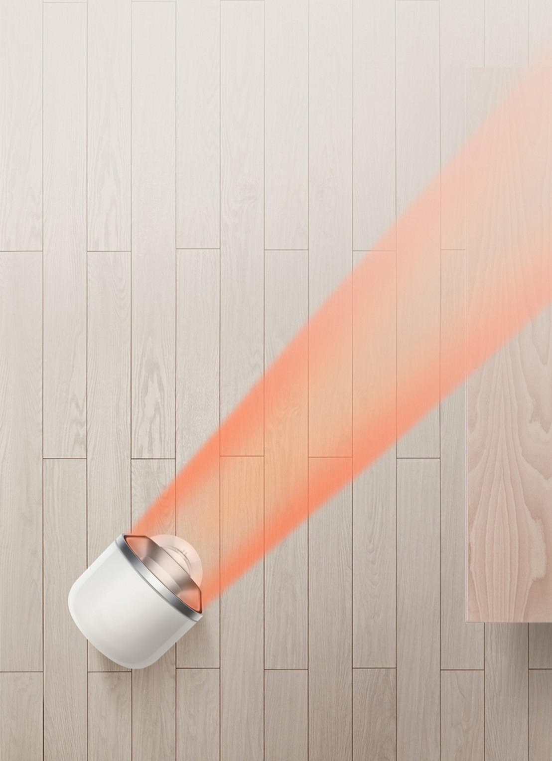 Dyson Hot+Cool™ HF1 R ventilatorverwarming - detail 6 zilver