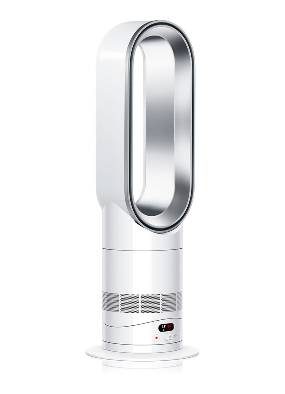 Dyson Hot+Cool™ HF1 R ventilatorverwarming - voorkant zilver
