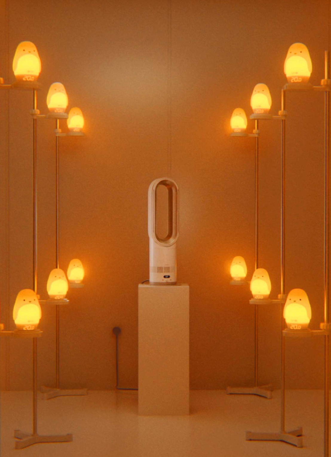 Dyson Hot+Cool™ HF1 R ventilatorverwarming - voorkant 2 zilver