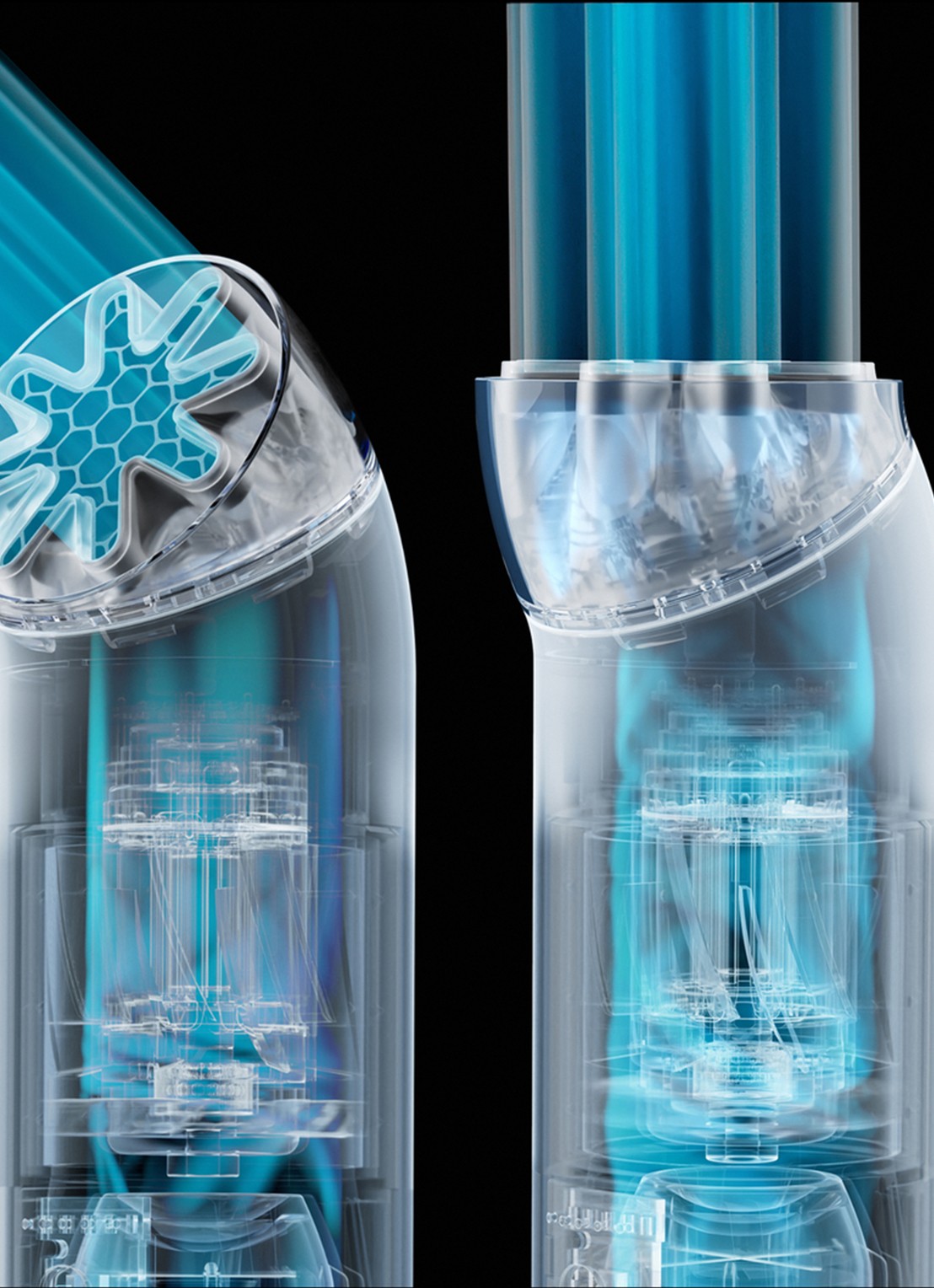 Dyson HushJet™ Mini Cool draagbare ventilator - detail 6 lichtroze