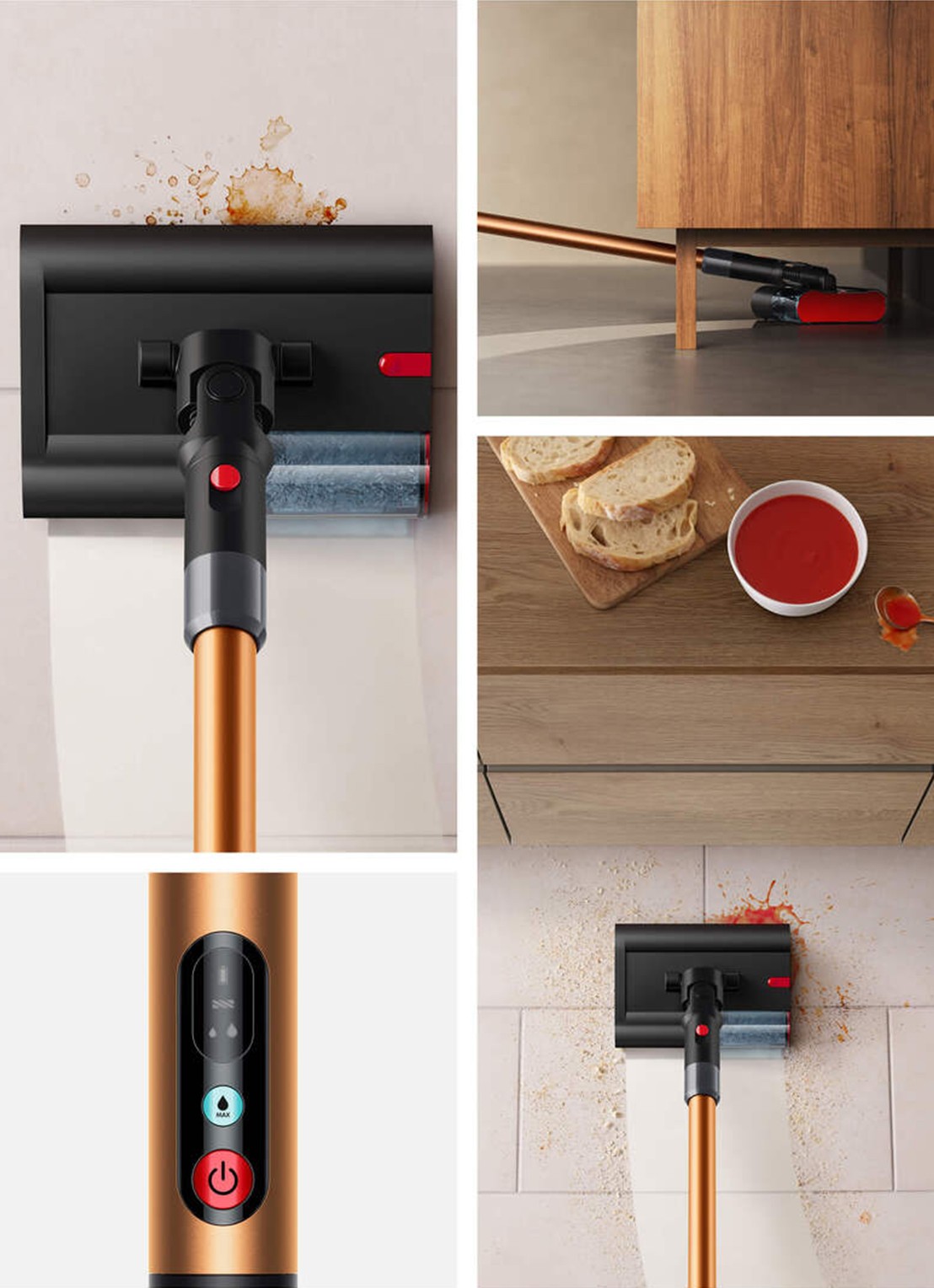 Dyson PencilWash™ vloerreiniger 115 cm - detail 7 orange
