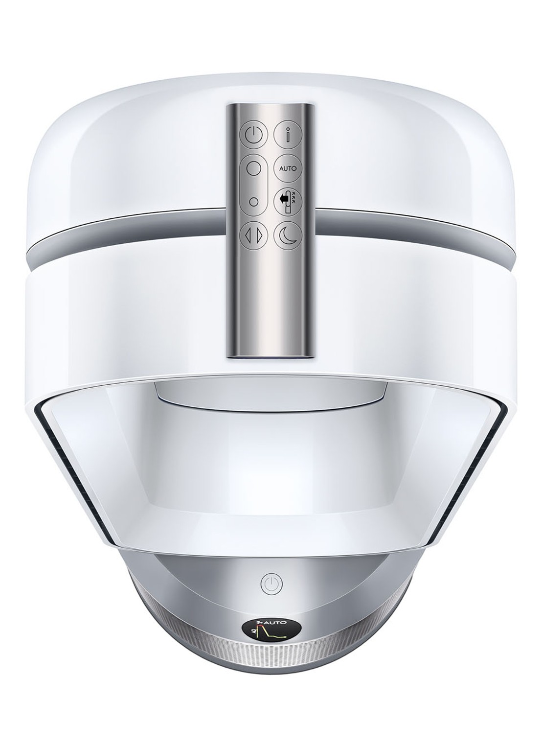 Dyson Purifier Cool Auto React luchtreiniger, koeler & vloerventilator,  105 cm hoog - wit / nikkel - detail wit