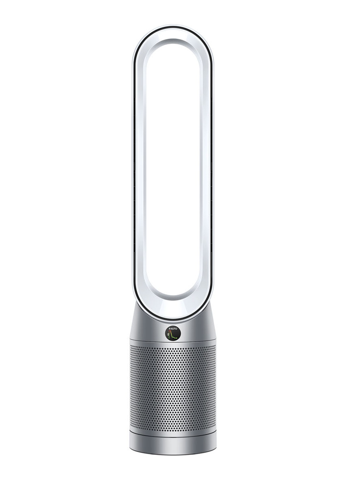 Dyson Purifier Cool luchtreiniger, koeler & vloerventilator, 105 cm hoog - voorkant zilver