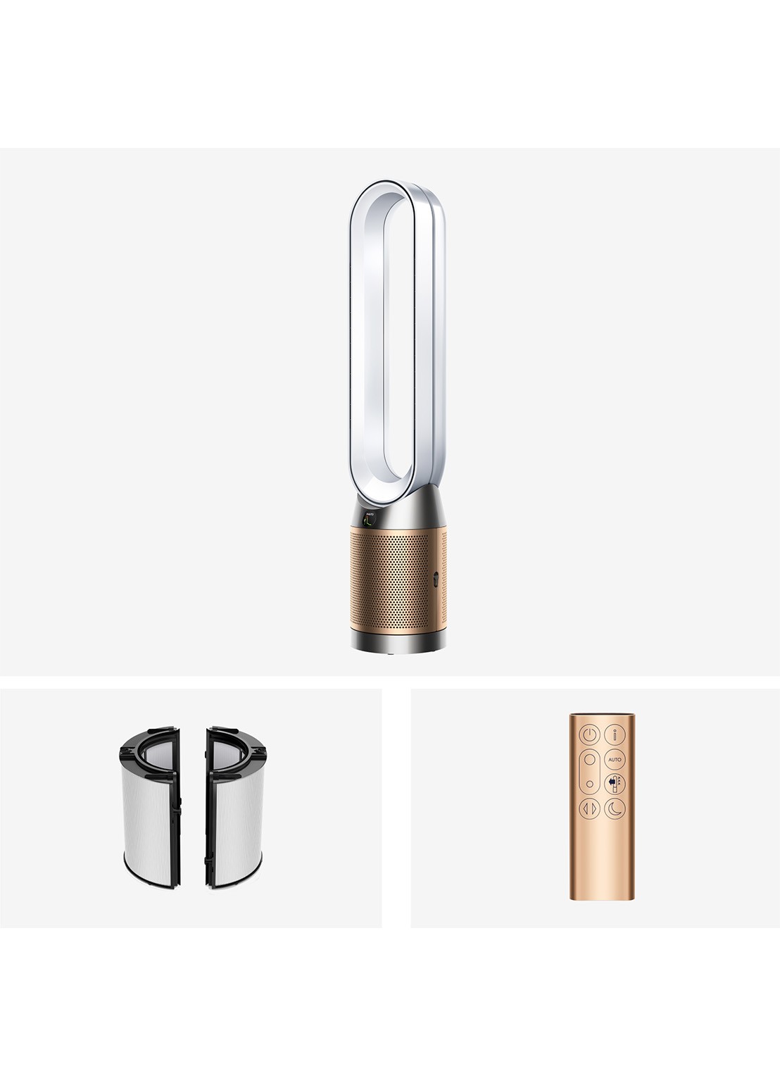 Dyson Purifier Cool PC2 De-NOx​ luchtreiniger & vloerventilator, 105 cm - detail 5 zilver