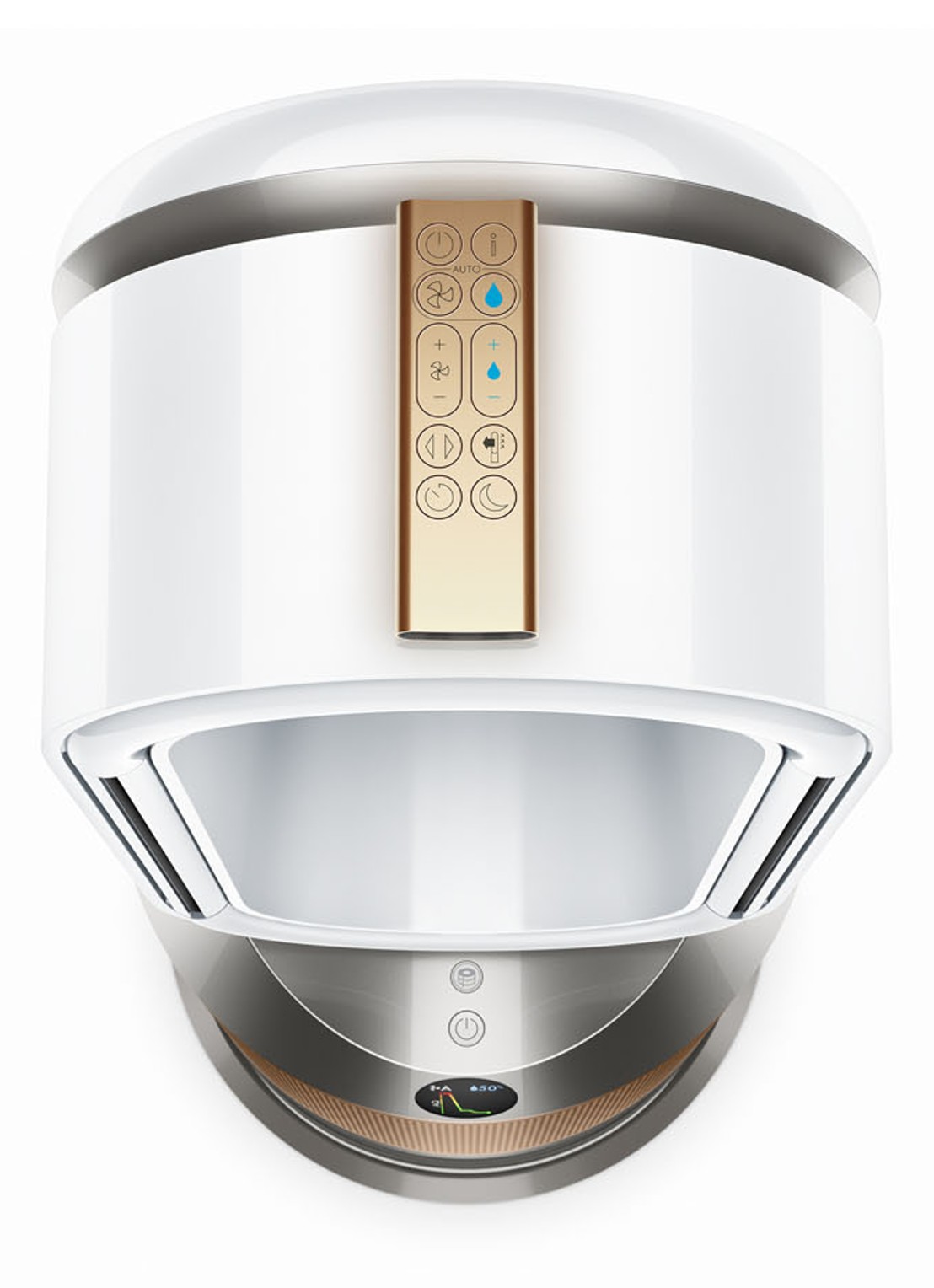 Dyson Purifier Humidify + Cool Formaldehyde luchtbevochter, luchtreiniger & tafelventilator, 92,3 cm hoog - detail 4 goud