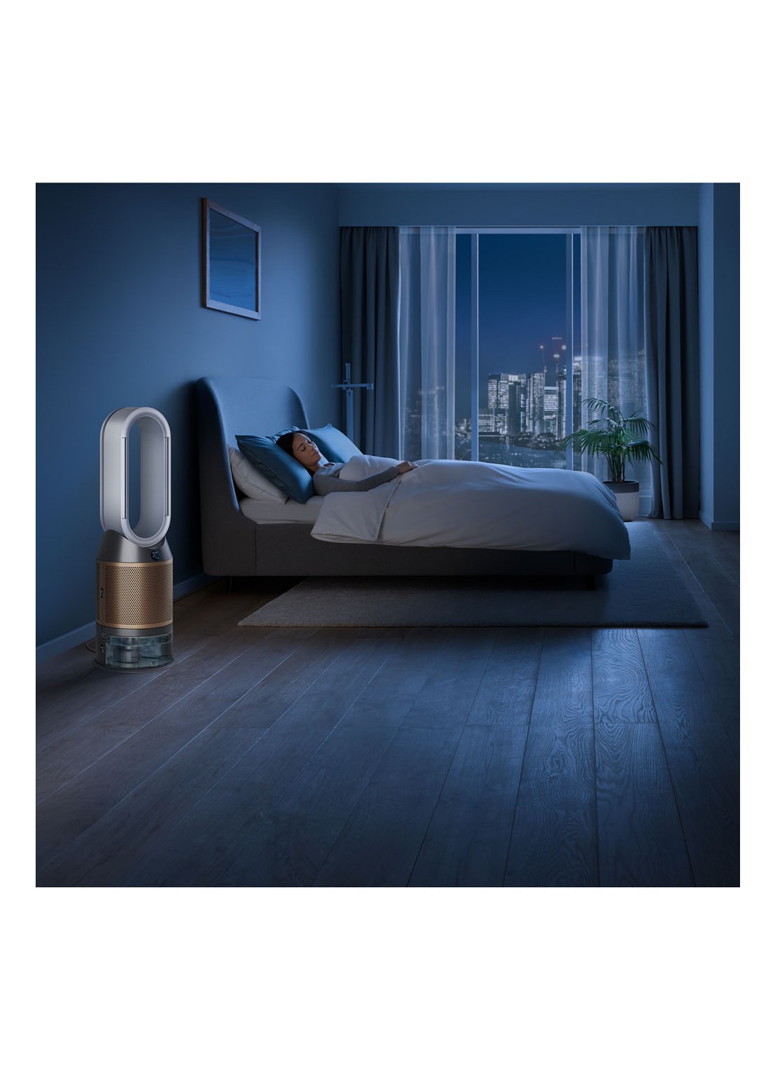 Dyson Purifier Humidify + Cool Formaldehyde luchtbevochter, luchtreiniger & tafelventilator, 92,3 cm hoog - detail 7 goud