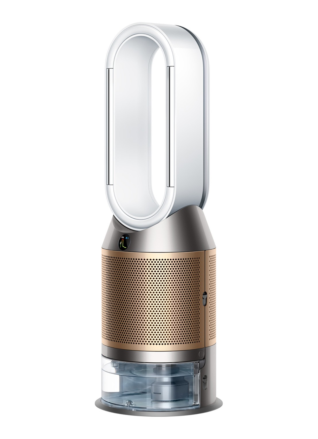 Dyson Purifier Humidify+ Cool PH2 De-Nox luchtreiniger & vloerventilator, 92,3 cm hoog - voorkant zilver