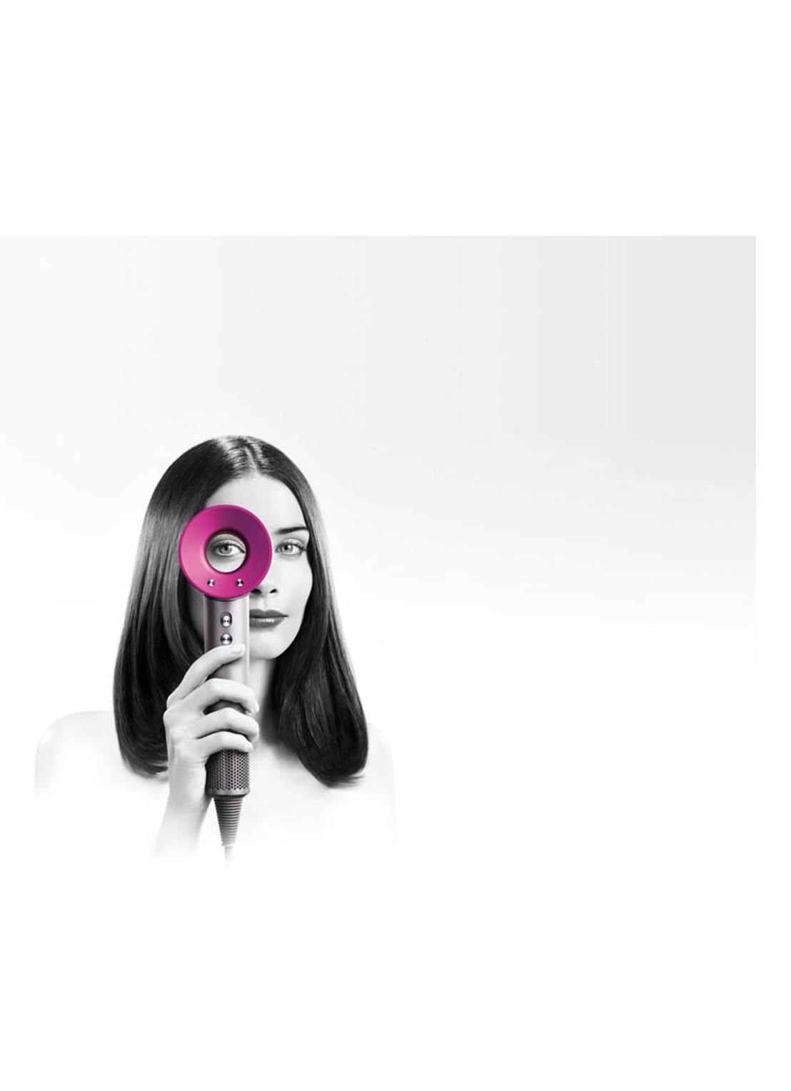 Dyson Supersonic föhn - nikkel / roze - detail 6 roze