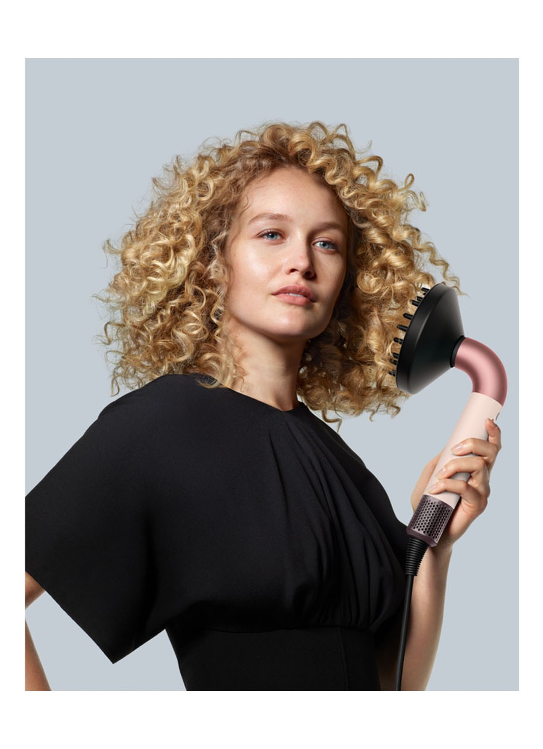 Dyson Supersonic r Föhn Curly+Coily - Ceramic Pink / Rose Gold - detail 4 ceramic pink / rose gold