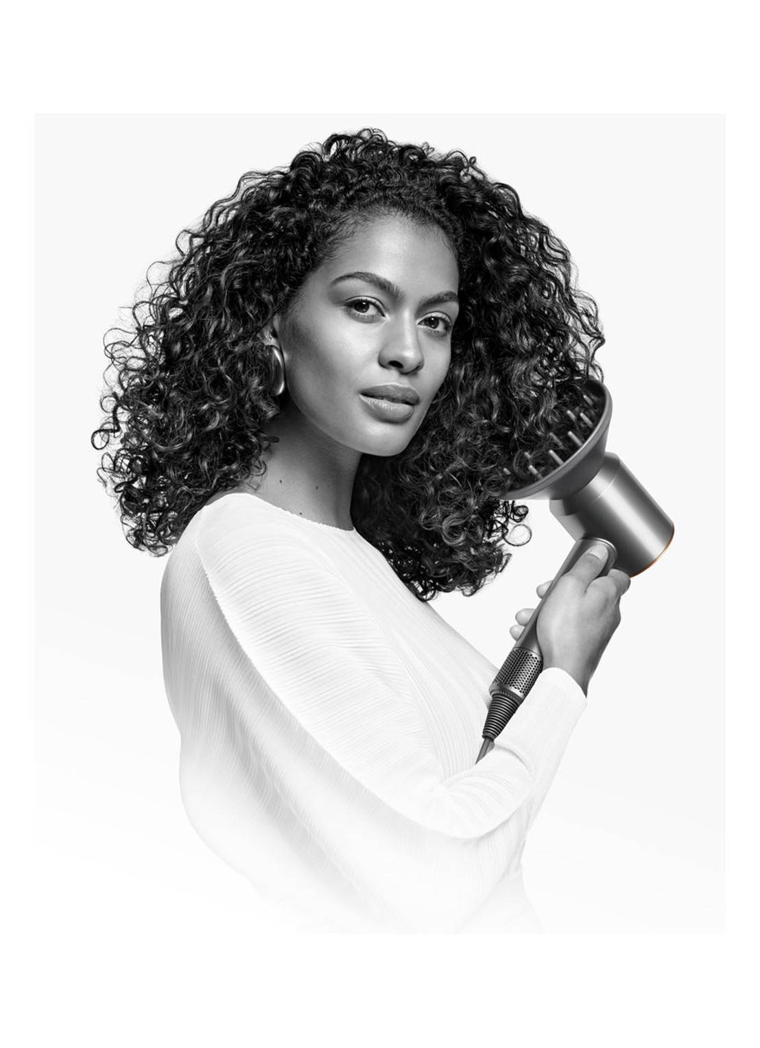 Dyson Supersonic™ föhn Curly+Coily - Pruisisch blauw / Koper - detail 3 pruisisch blauw / koper
