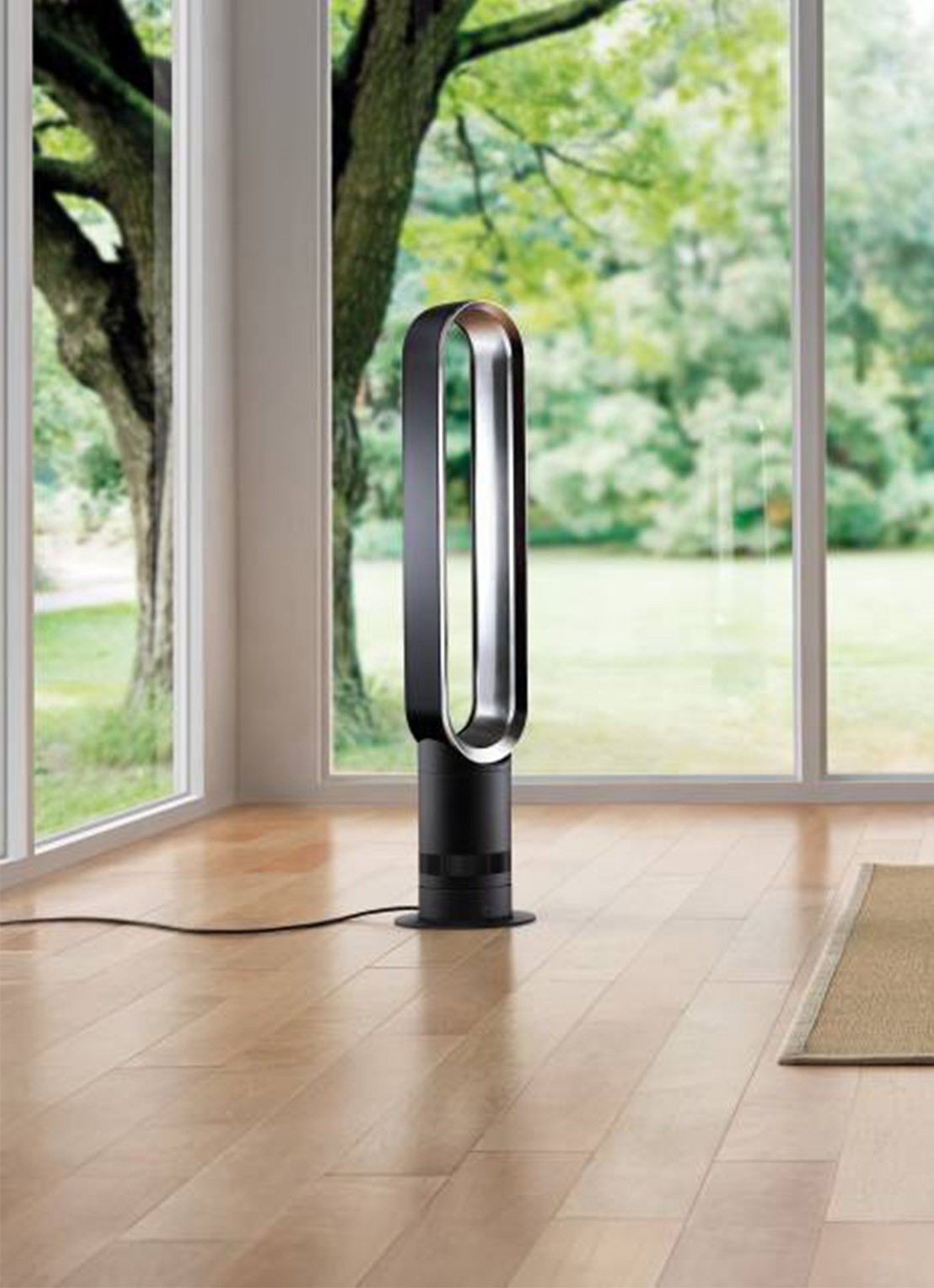 Dyson Torenventilator AM07, 100,7 cm hoog - wit/zilver - voorkant 2 undefined