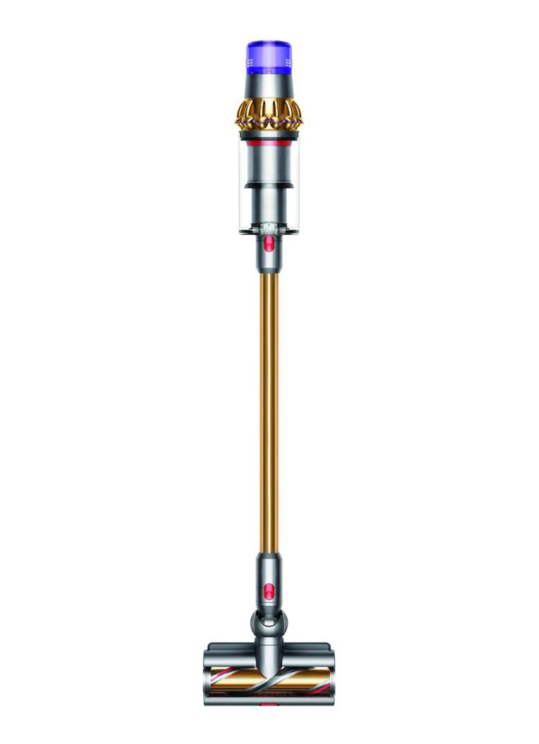 Dyson V11 Absolute Pro snoerloze stofzuiger 128 cm - geel  - voorkant 6 geel