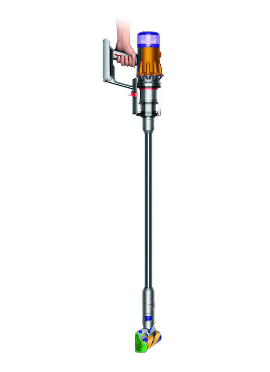 Dyson V12 Detect Slim Absolute (2022) - detail 3 grijs