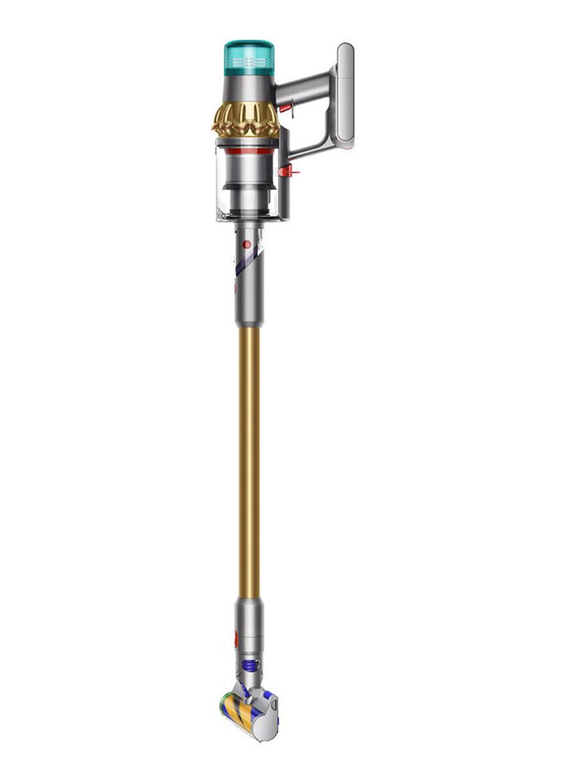 Dyson V12 Detect Slim Absolute steelstofzuiger - voorkant 5 goud