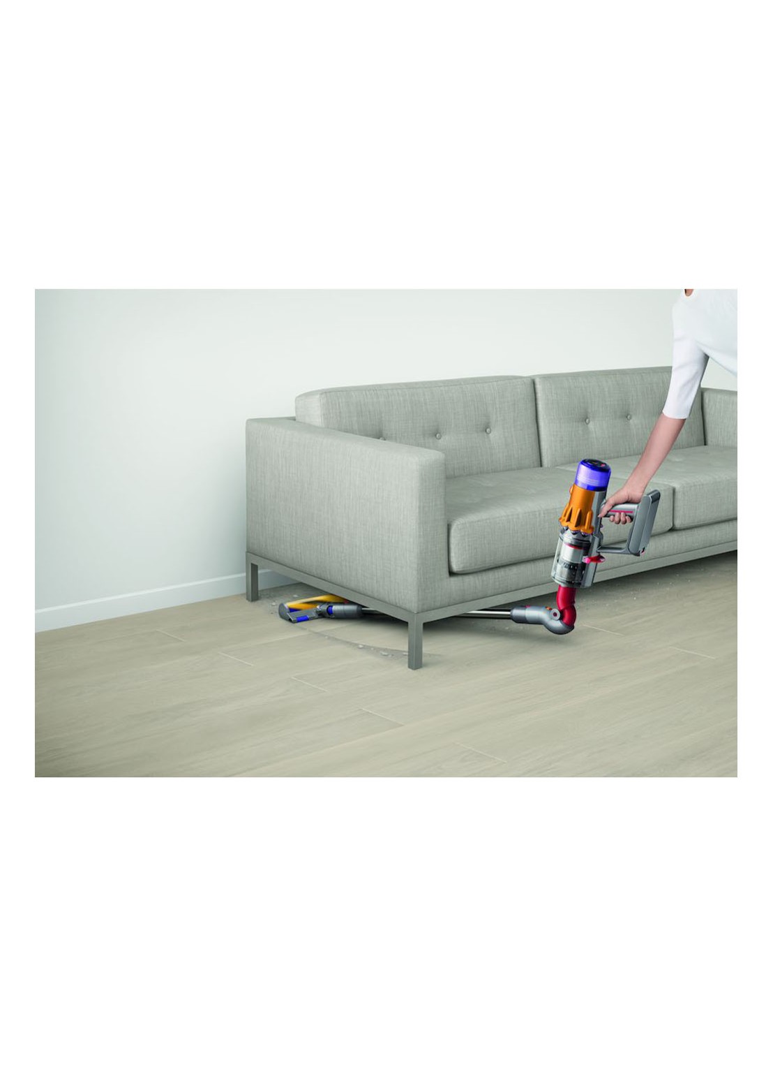 Dyson V12 Detect Slim Absolute steelstofzuiger  - detail 2 zilver