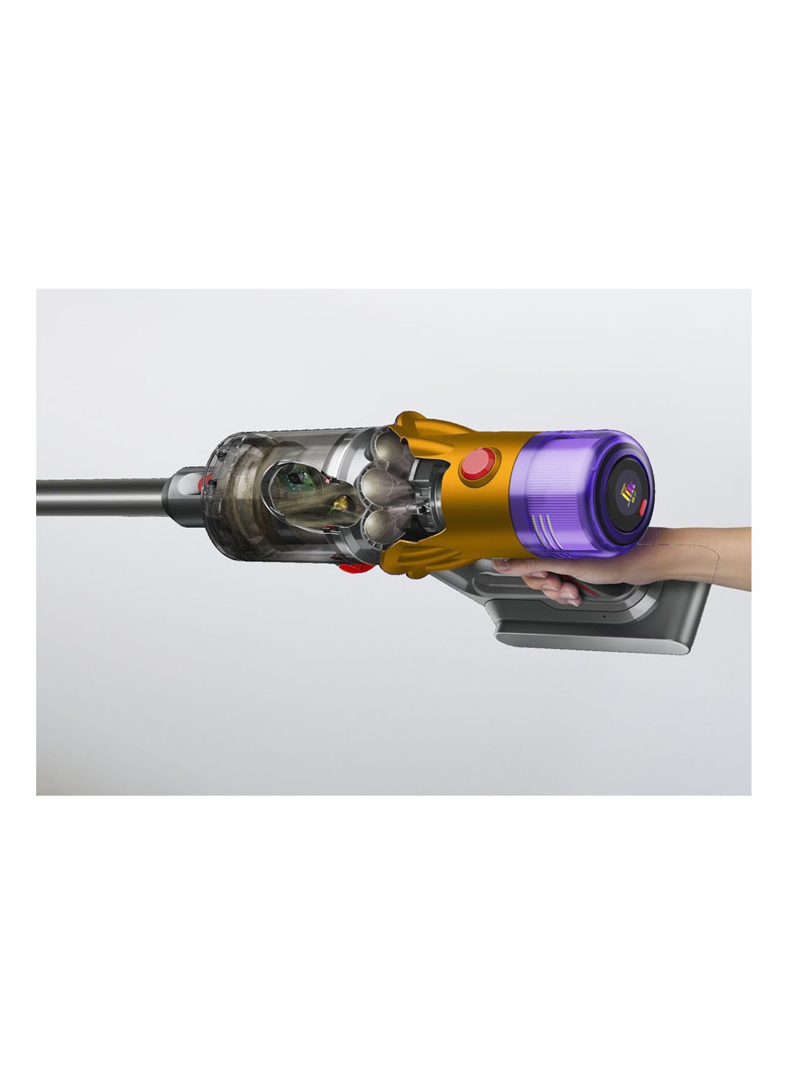 Dyson V12 Detect Slim Absolute steelstofzuiger  - detail 6 zilver