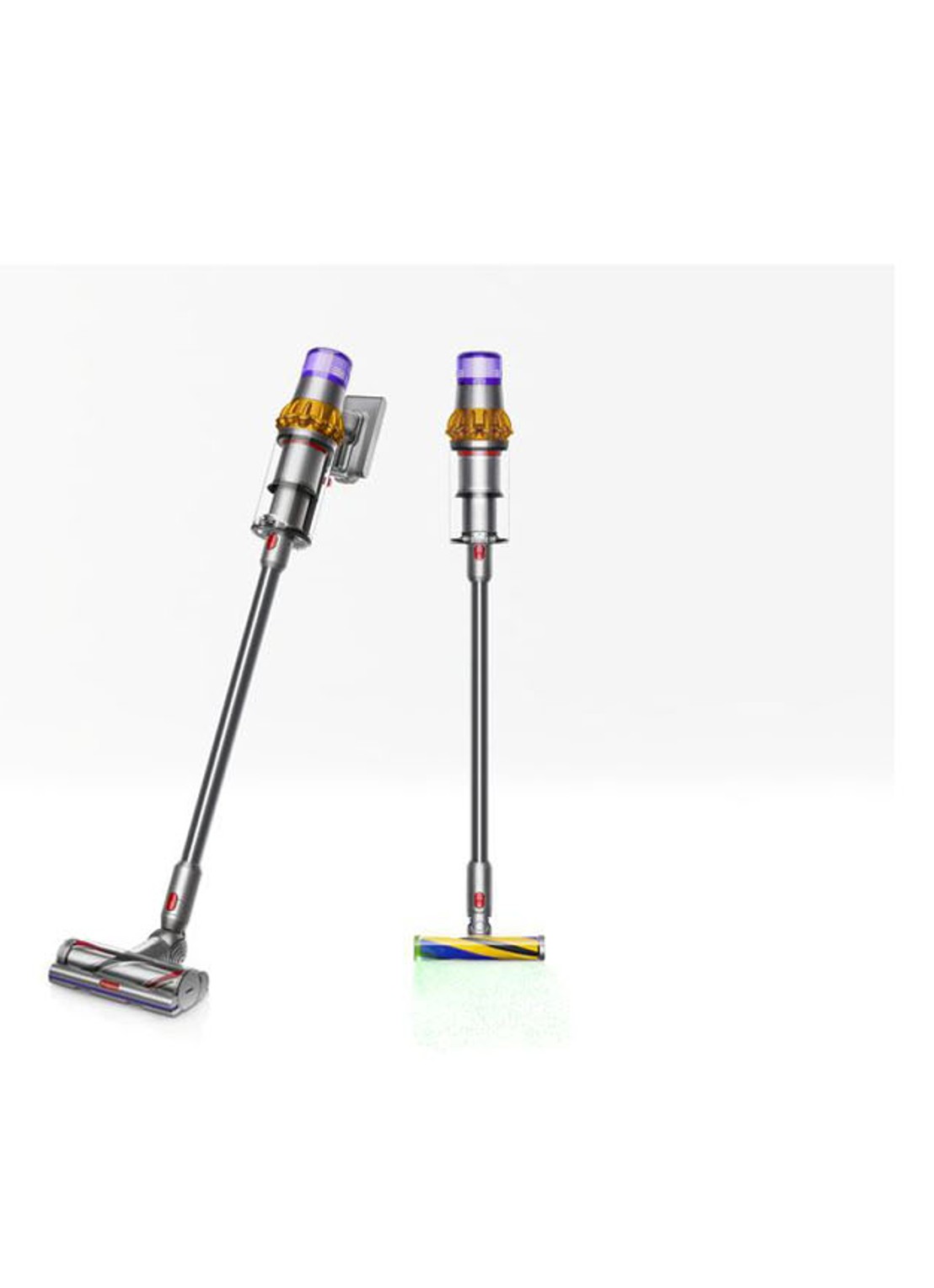 Dyson V15 Detect Absolute snoerloze steelstofzuiger 126 cm - voorkant 6 zilver