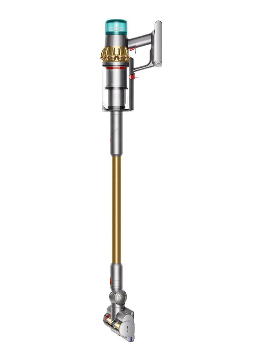 Dyson V15 Detect Absolute steelstofzuiger  - voorkant 2 goud