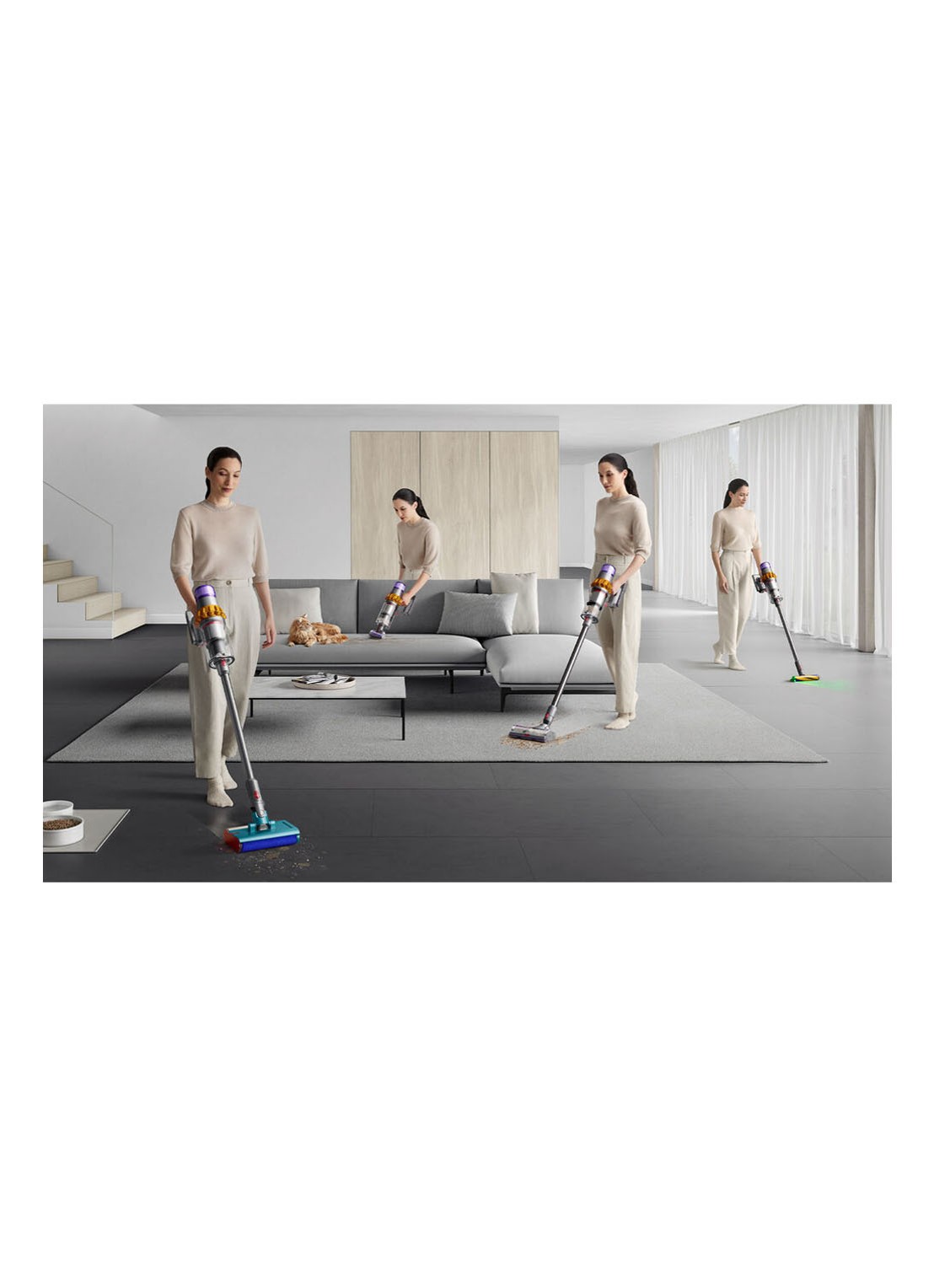 Dyson V15 Detect Submarine steelstofzuiger 127,6 cm - nikkel / geel  - detail 5 undefined