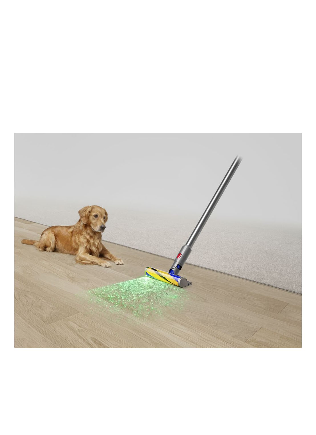 Dyson V15 Detect Total Clean steelstofzuiger - detail antraciet