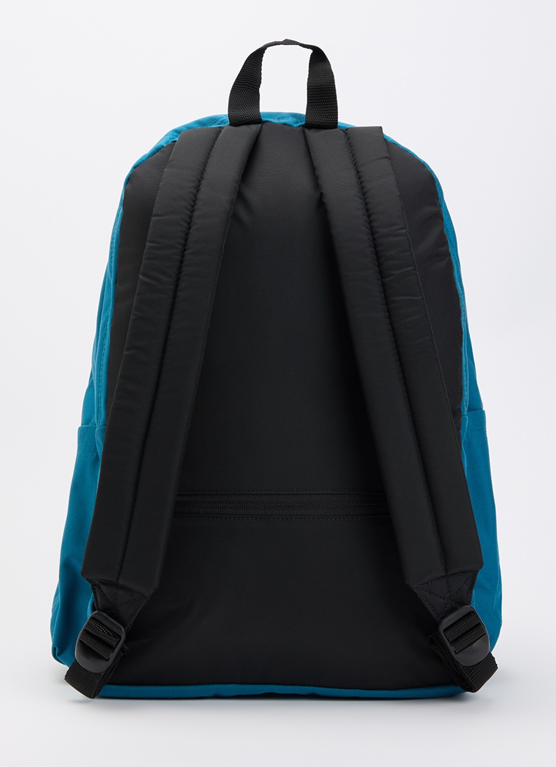 Eastpak Day Office rugzak met 16 inch laptopvak - achterkant petrol