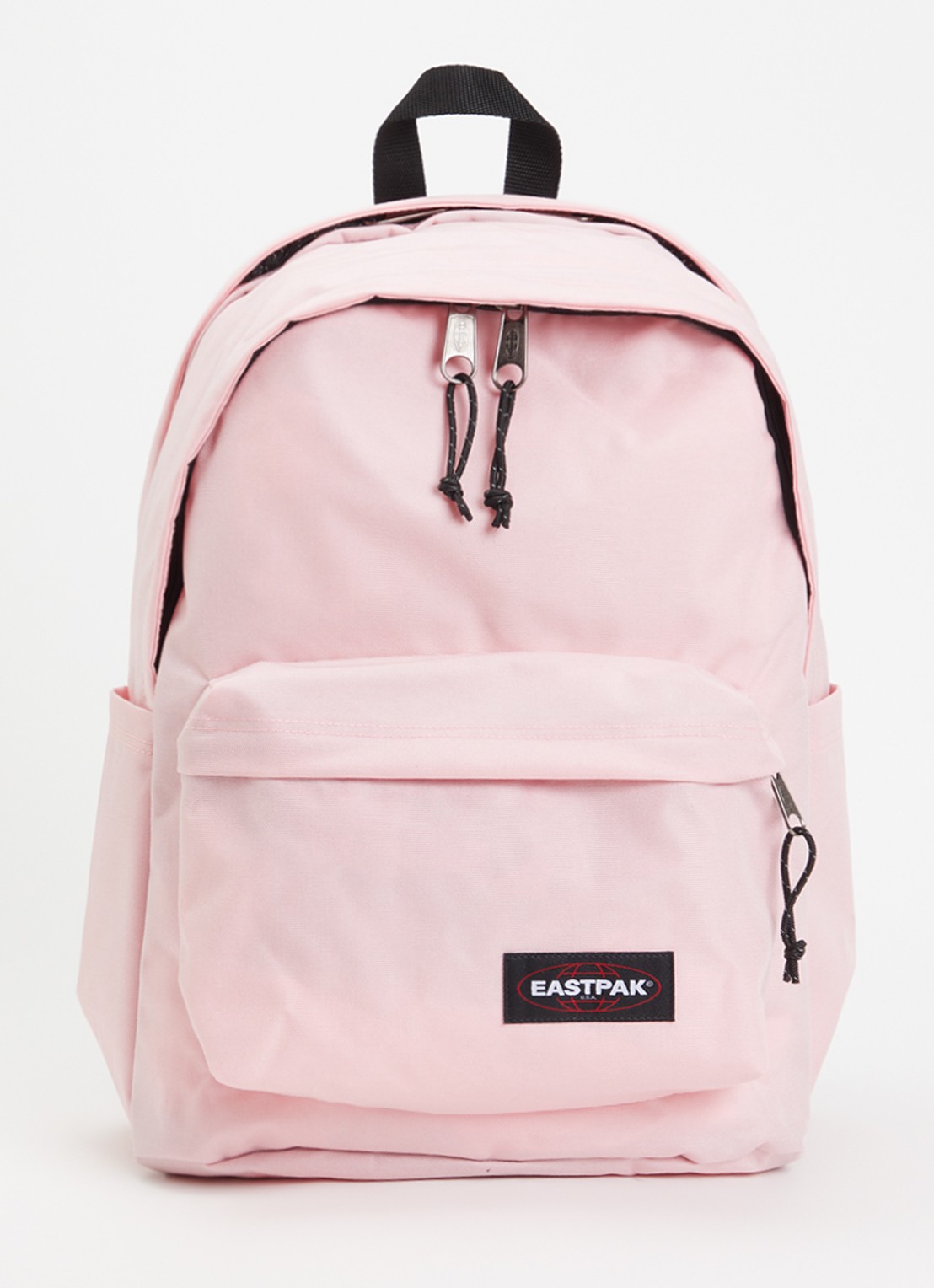 Eastpak Day Office rugzak met 16 inch laptopvak  - voorkant 3 lichtroze