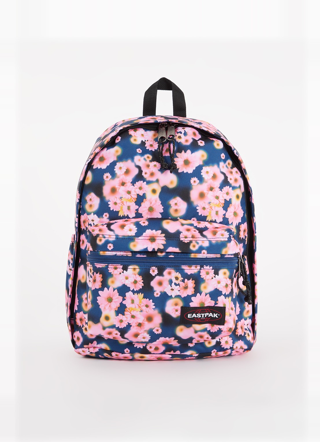 Eastpak Day Pak'r rugzak met 14 inch laptopvak en bloemen print - voorkant 2 multicolor