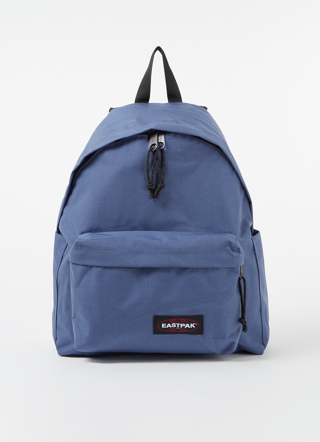 Eastpak Day Pak'R rugzak met 14 inch laptopvak - voorkant staalblauw