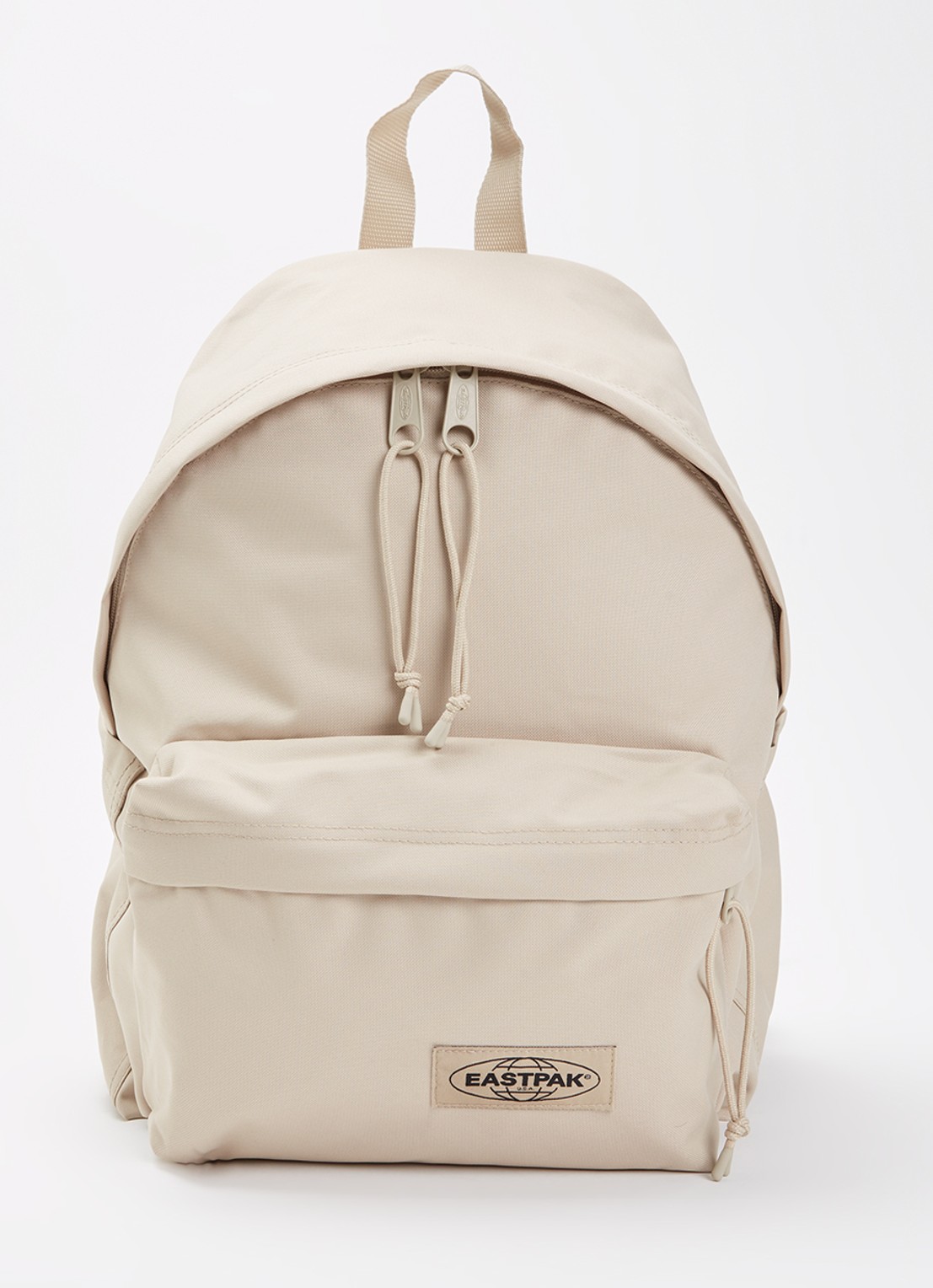Eastpak Day Pak'r rugzak met 14 inch laptopvak - voorkant 2 beige