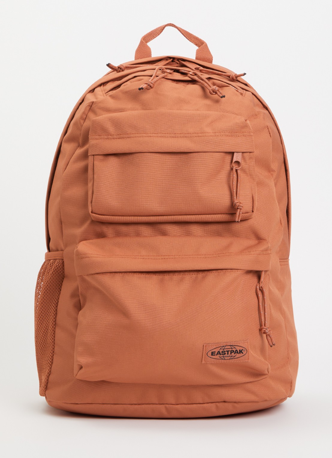 Eastpak DBL office rugzak met 17 inch laptopvak  - voorkant 3 roestbruin