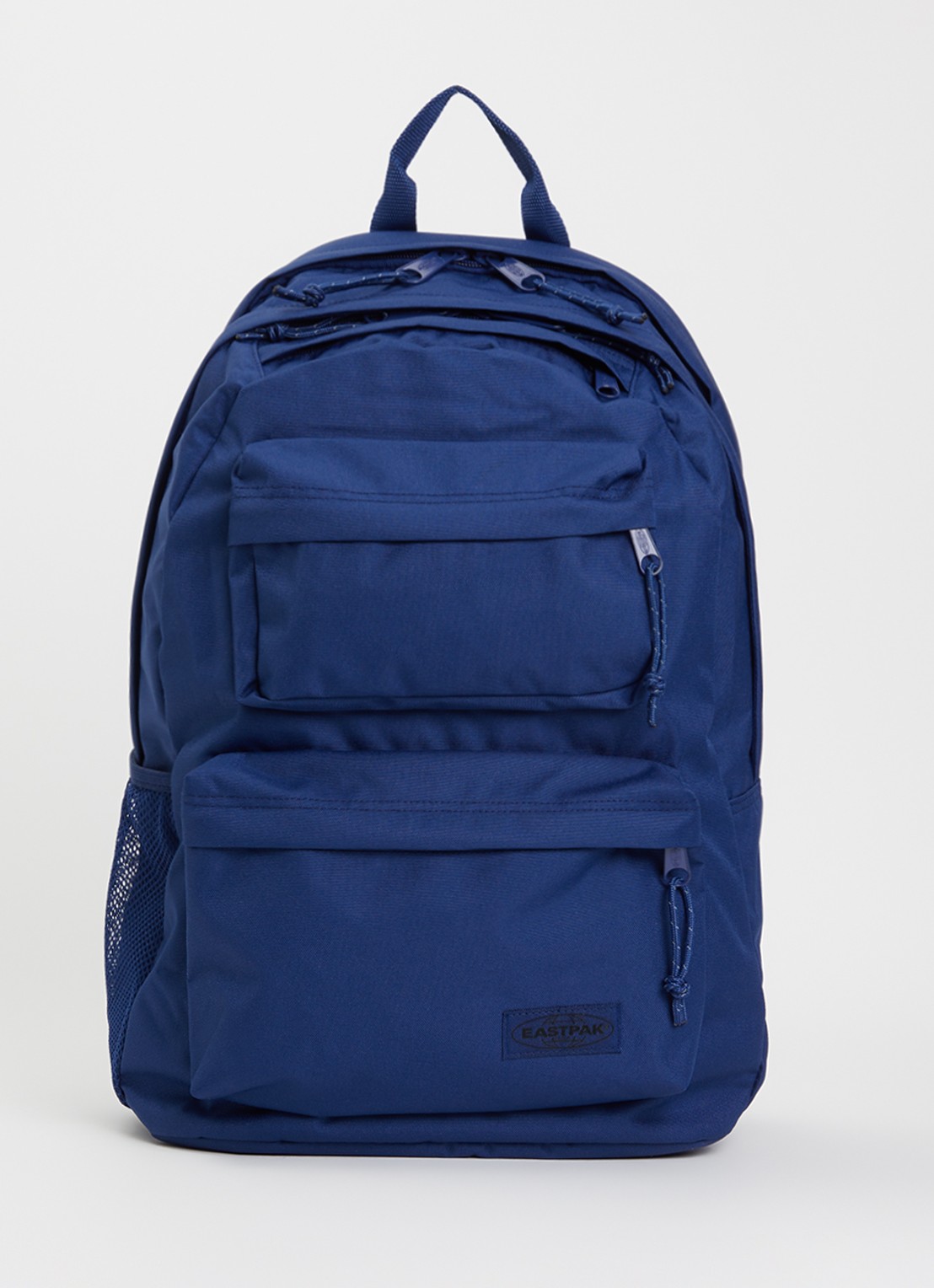 Eastpak DBL office rugzak met 17 inch laptopvak  - voorkant donkerblauw
