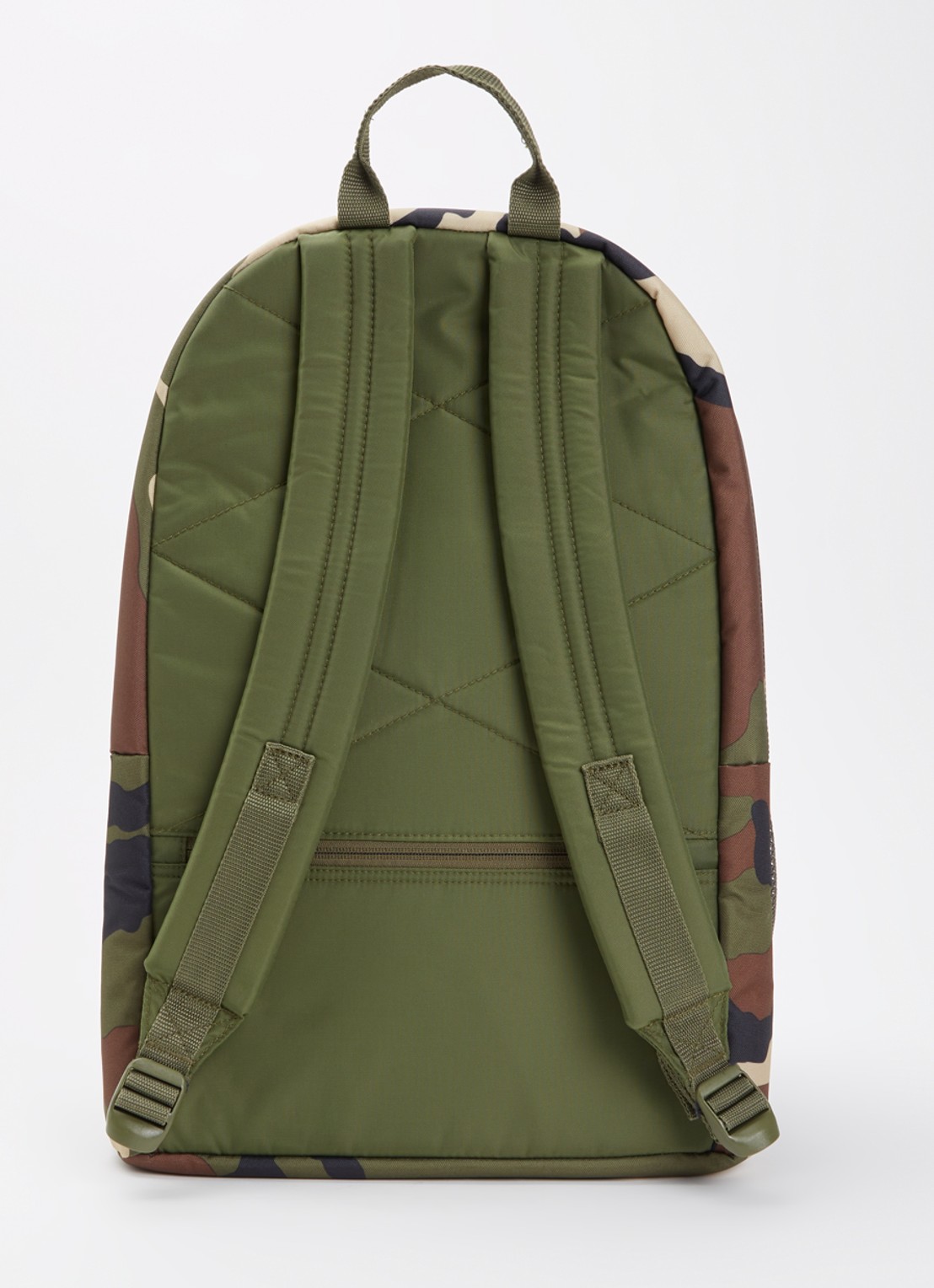Eastpak Double Office rugzak met 16 inch laptopvak - achterkant 3 legergroen