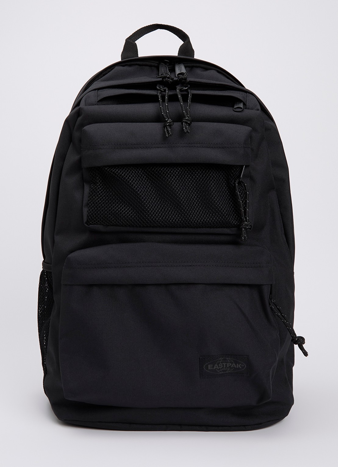 Eastpak Double Office rugzak met 17 inch laptopvak - voorkant zwart