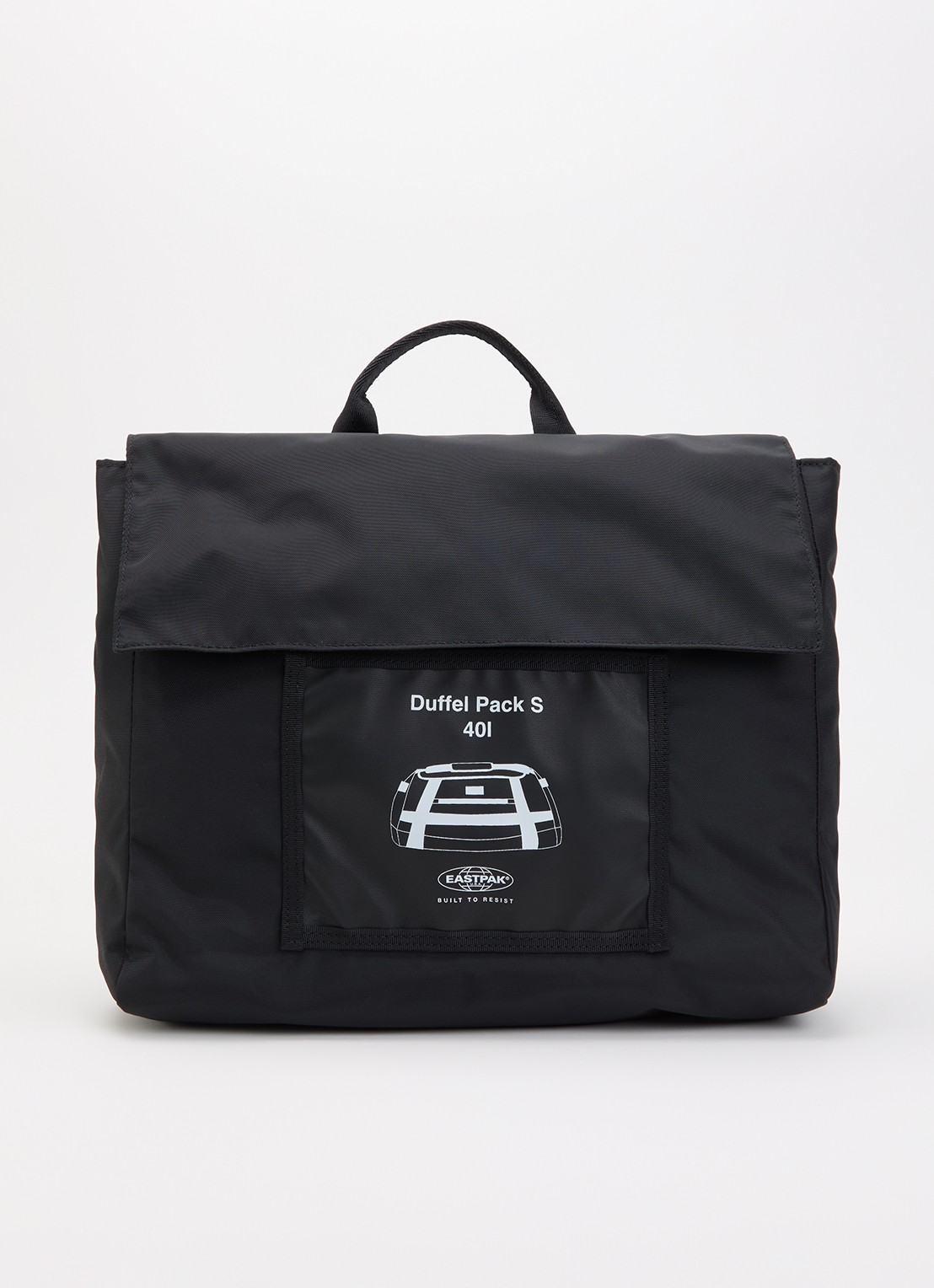 Eastpak Duffel Pack S weekendtas met logo - detail 3 zwart