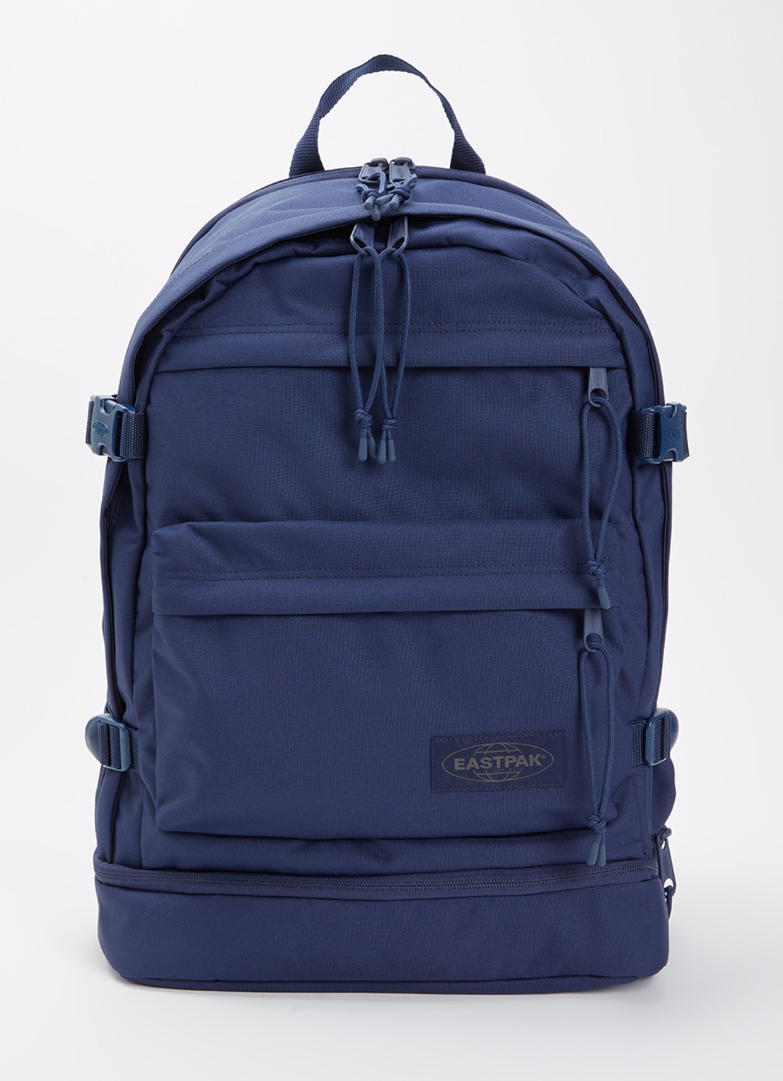 Eastpak Everyday Pak'r rugzak met 16 inch laptopvak - voorkant 3 donkerblauw