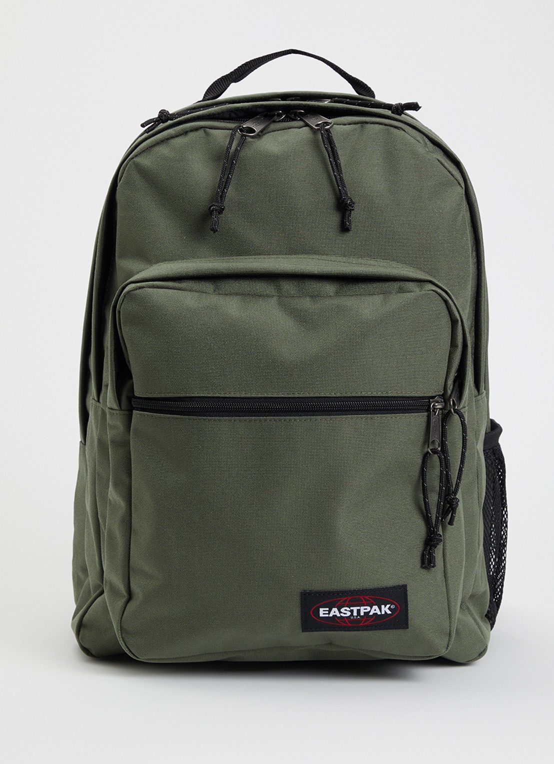 Eastpak Morius rugzak met 15 inch laptopvak  - voorkant khaki