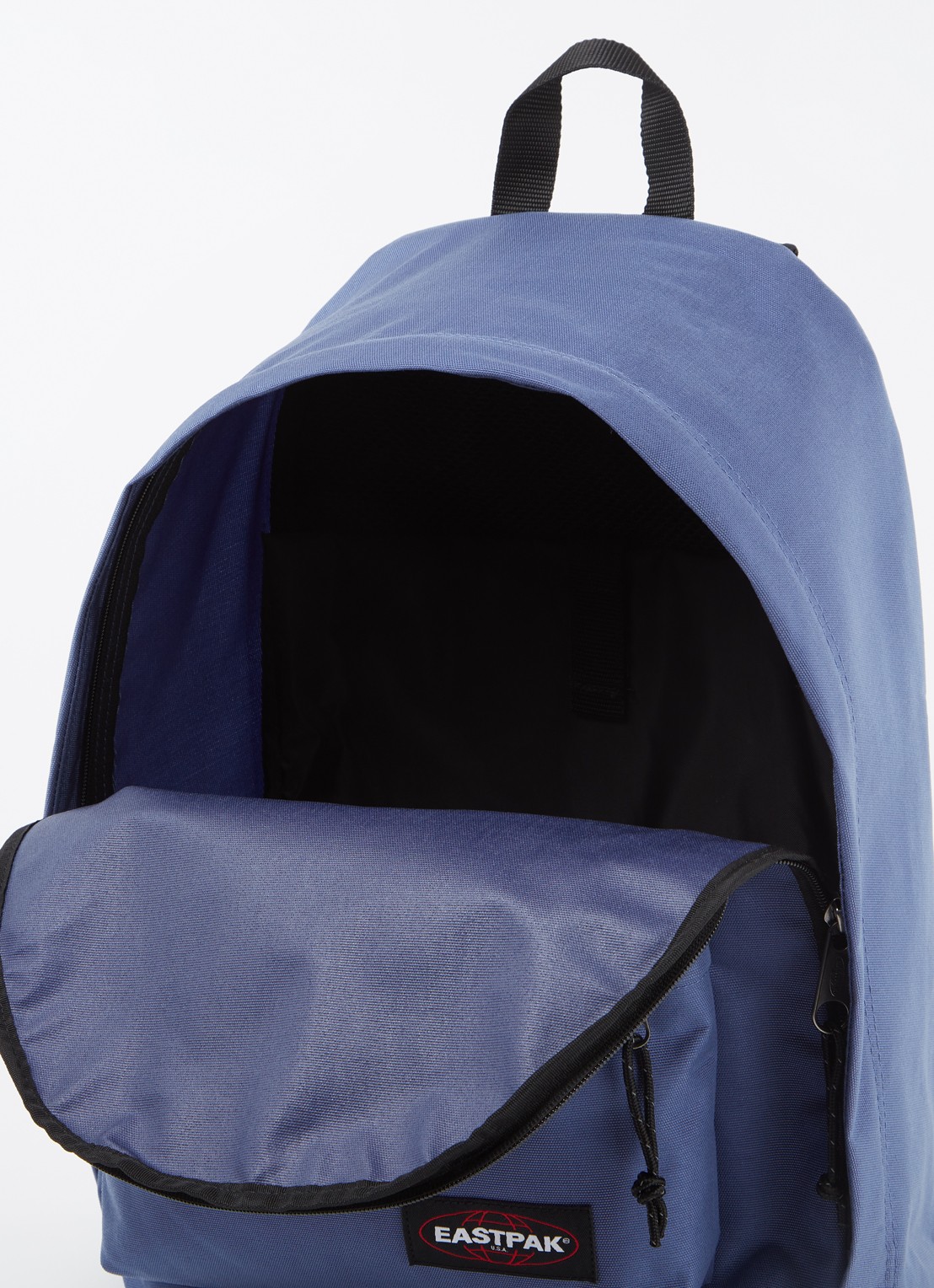 Eastpak Out Of Office rugzak met 13 inch laptopvak - detail 3 staalblauw