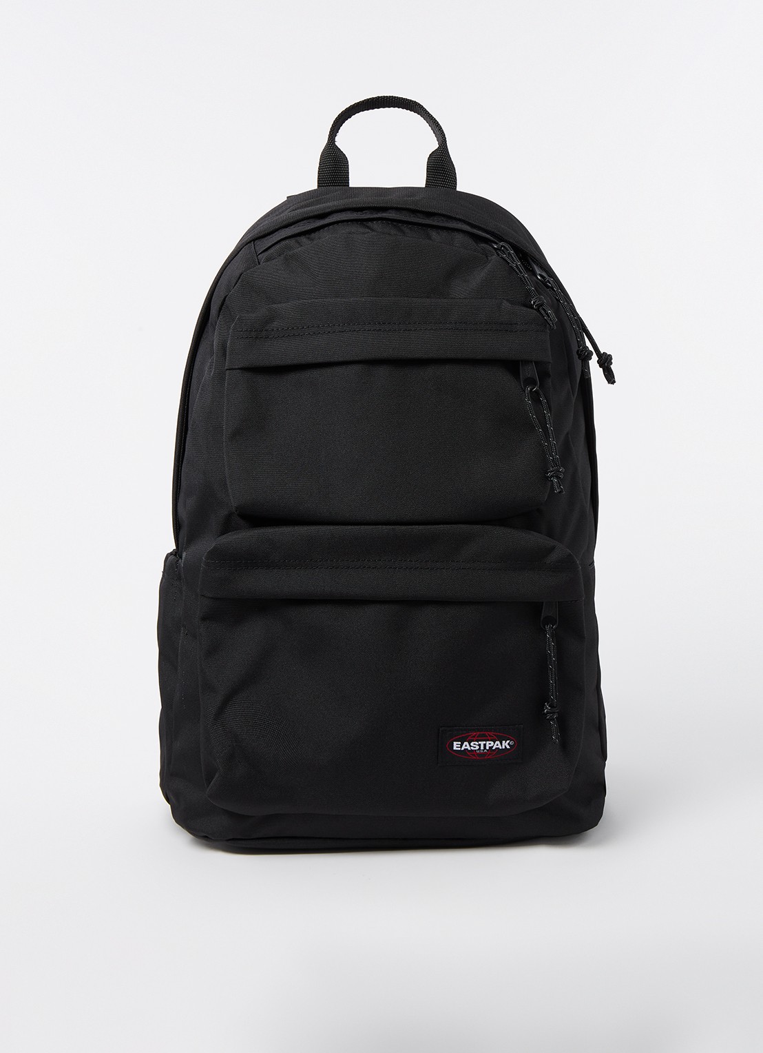 Eastpak Padded Double rugzak met 13 inch laptopvak - voorkant zwart