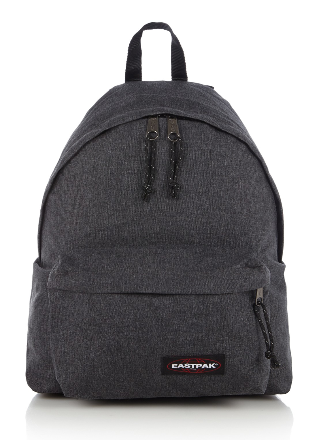 Eastpak Padded Zippl'r rugzak  - voorkant 3 donkergrijs