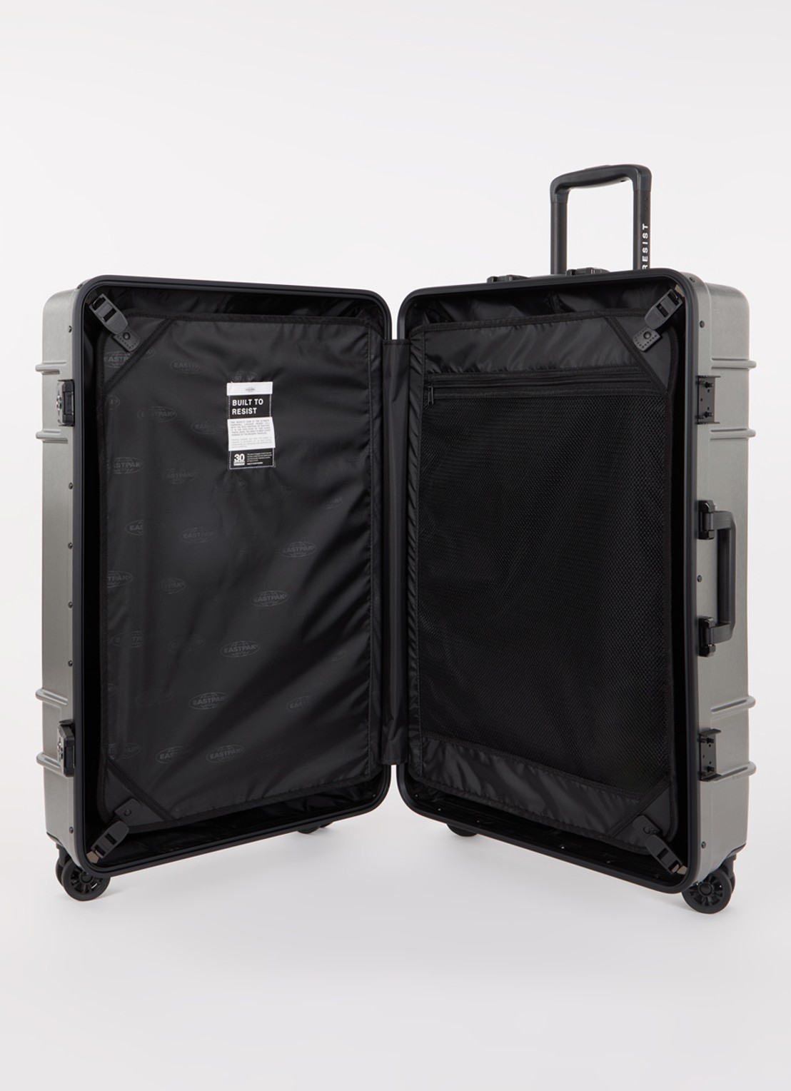 Eastpak Resist'r Case L spinner 78 cm - voorkant 4 grijs