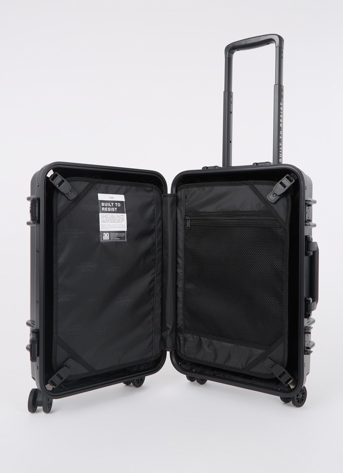 Eastpak Resist'r Case S spinner 55 cm - voorkant 4 zwart