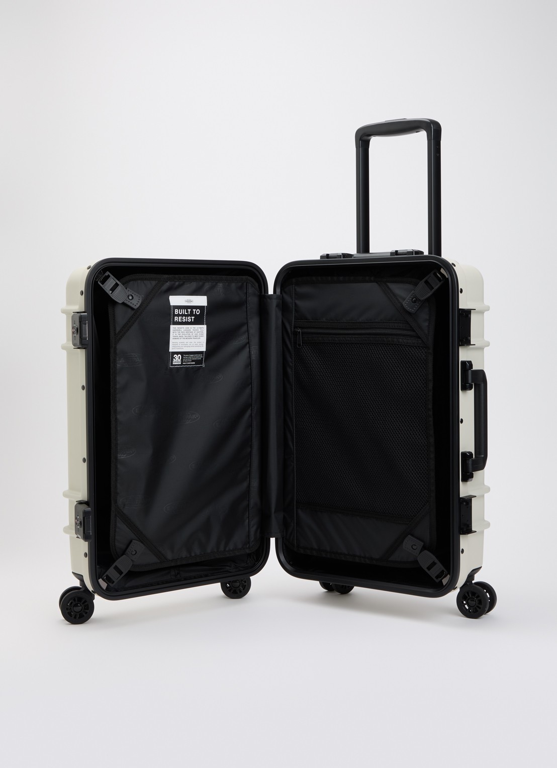 Eastpak Resist'R Case S spinner 55 cm - voorkant 4 zand