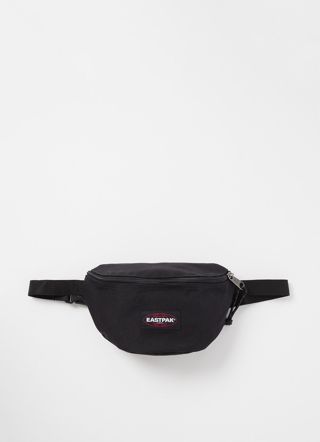 Eastpak Springer heuptas met logo - voorkant 3 zwart