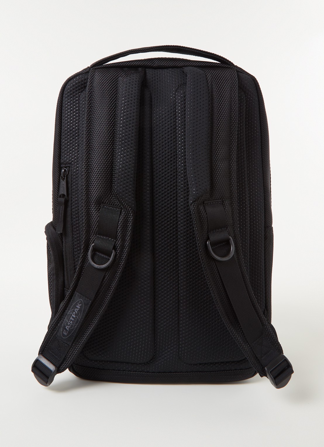 Eastpak Tecum S Cnnct Coat rugzak met 13.3 inch laptopvak - achterkant zwart