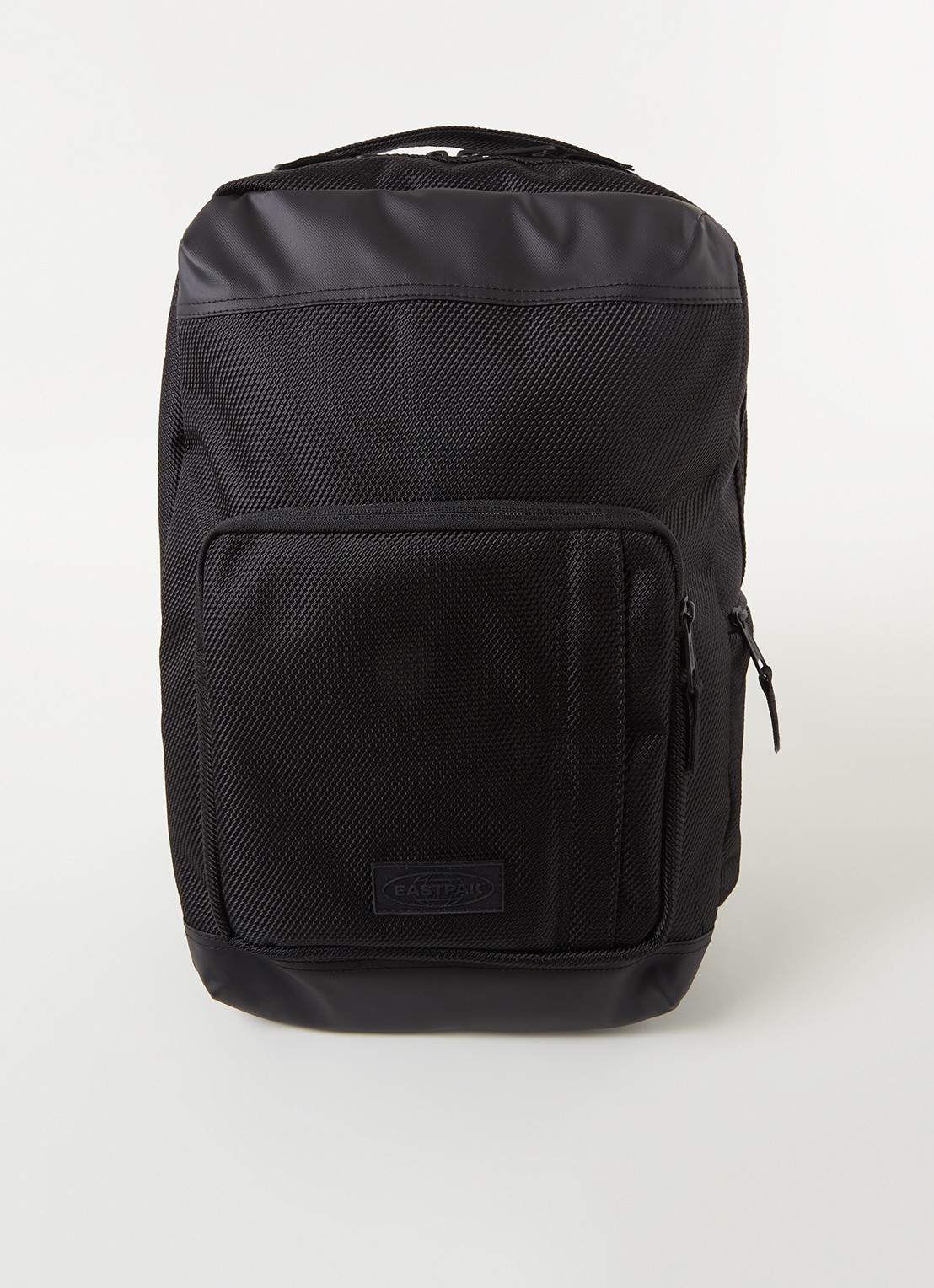 Eastpak Tecum S Cnnct Coat rugzak met 13.3 inch laptopvak - voorkant 3 zwart