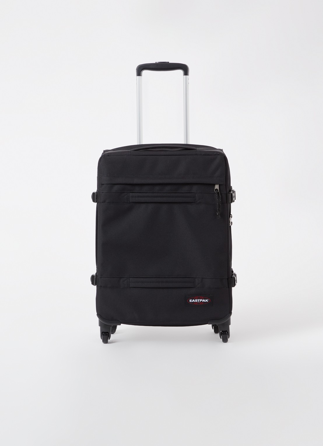 Eastpak Transit'R 4 S spinner 54 cm - voorkant 3 zwart