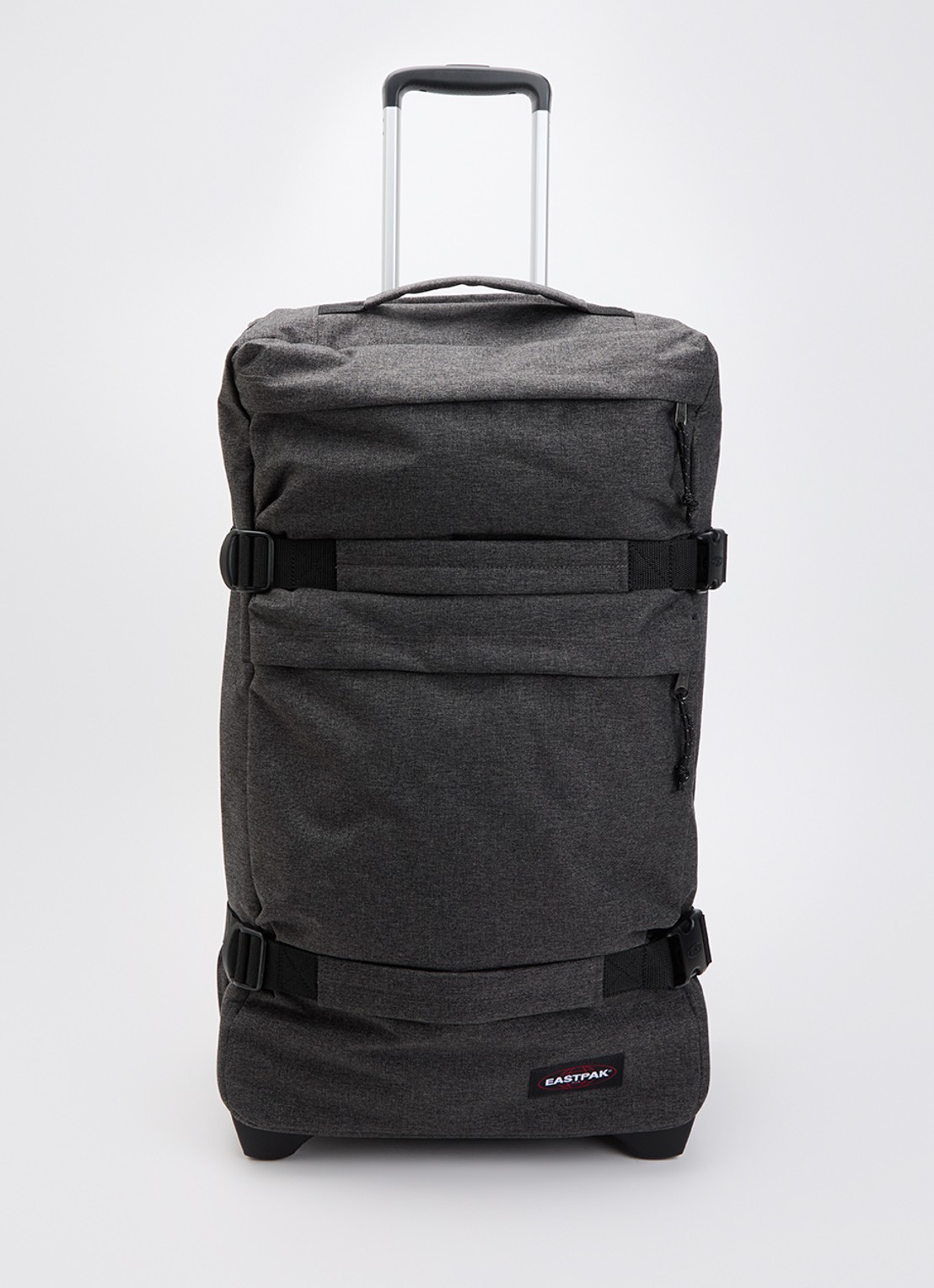 Eastpak Transit'R Plus M trolley 67 cm - voorkant 3 zwart