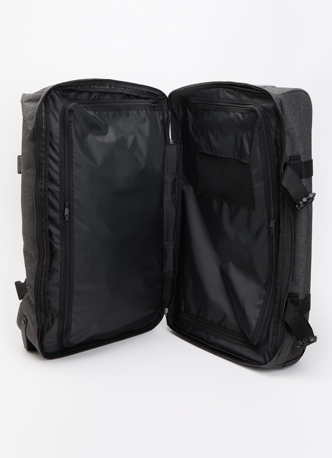 Eastpak Transit'R Plus M trolley 67 cm - voorkant 4 zwart